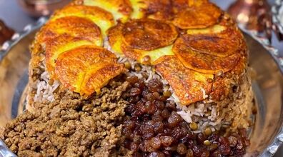 عدس پلو شکم پر، یک غذای مجلسی و پرطرفدار + دستور پخت