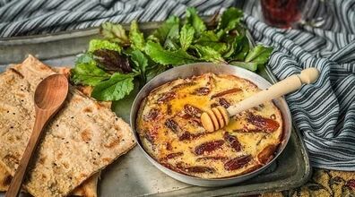 با خرما و گردو یه املت جدید بپز به اسم (قیساوا) + طرز تهیه 