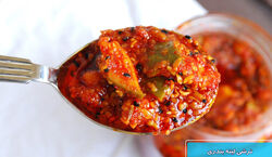 ترشی لیته بندری رو با با رب گوجه درست کن + طرز تهیه 