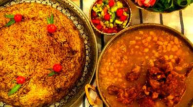  وقتی جورجینا برای رونالدو غذای ایرانی میپزد! 