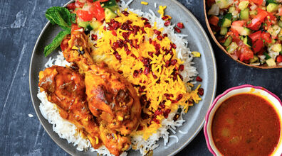 طرز تهیه مرغ مجلسی بدون حتی یک قطره آب!