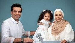 منوچهر هادی به شایعات طلاقش پایان داد + عکس
