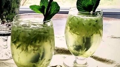 نوشیدنی سرد تابستانی؛ شربت سکنجبین و خیار