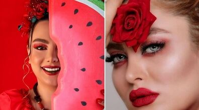 امشب مشکی قرمز بپوش! | ایده های جذاب برای استایل شب یلدا + عکس 