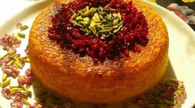 ته چین عدس با گوشت چرخ کرده رو اینجوری درست کن + طرز تهیه