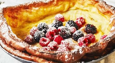 داچ بیبی، یه پنکیک آلمانی خوشمزه و خاص + طرز تهیه 