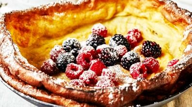 داچ بیبی، یه پنکیک آلمانی خوشمزه و خاص + طرز تهیه 