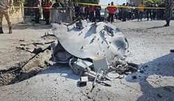 سقوط چند شی ناشناس در مناطق مختلف گرگان + فیلم