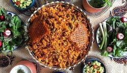  لوبیا پلوی مجلسی و بدون گوشت ؛ مخصوص گیاهخوران + طرز تهیه 