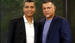 لباس ۱۰۰ میلیونی علی دایی در مصاحبه با عادل فردوسی پور + عکس