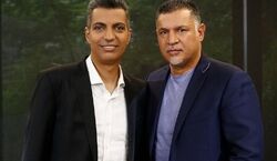 لباس ۱۰۰ میلیونی علی دایی در مصاحبه با عادل فردوسی پور + عکس