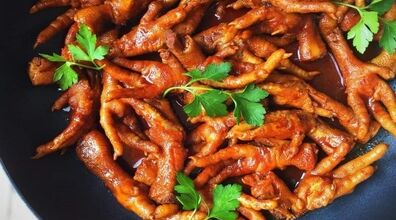 این غذا رو موقع تماشای سریال کره ای بخور | روش تهیه غذا با پای مرغ 