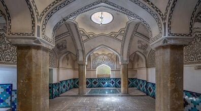 معرفی حمام فین کاشان + عکس