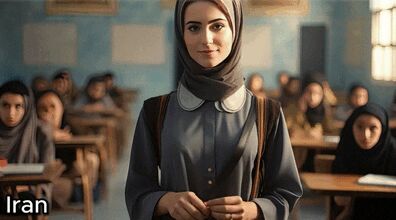 کشورهای مختلف اگه معلم بودن چه شکلی می شدن؟ + عکس از نگاه هوش مصنوعی