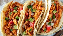 طرز تهیه تاکو بسیار خوشمزه با مرغ و نان لواش به روش ساده 