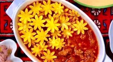 10 تا از شیک ترین مدل های تزئین خورشت قیمه + عکس