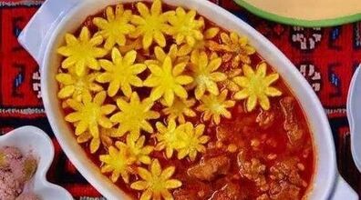 10 تا از شیک ترین مدل های تزئین خورشت قیمه + عکس