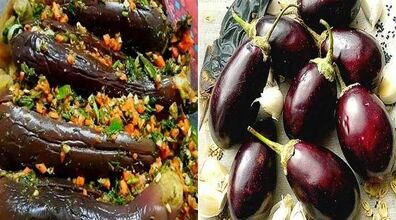 بیا بهت یاد بدم ترشی بادمجان شکم پر درست کنی + نکات 