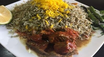 روش پخت سبزی پلو به سبک سمنانی ها + نکات پخت