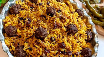 طرز تهیه قنبر پلو به روش شیرازی های اصیل + نکات