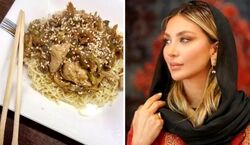  ناهار امروز زن بهرام رادان؛ کرسپی نودل با مرغ فوری + ویدیو آموزش 