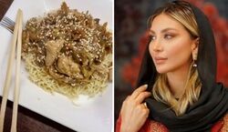  ناهار امروز زن بهرام رادان؛ کرسپی نودل با مرغ فوری + ویدیو آموزش 