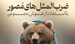 تصویرسازی جالب هوش مصنوعی از ضرب المثل های ایرانی + عکس 