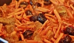 خورشت هویج غذایی بی‌نظیر از شهر تبریز + طرز تهیه