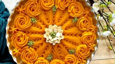 با یک کیلو آرد خوشمزه ترین حلوای نذری مخصوص محرم رو بپز + طرز تهیه