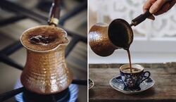 قهوه جوش رو اینجوری بذار رو گاز تا چپ نشه! | آموزش گذاشتن قهوه جوش کوچک روی گاز + فیلم 