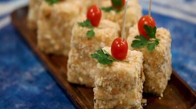 (ویدیو) طرز تهیه کیک مرغ مجلسی به روش رستورانی 