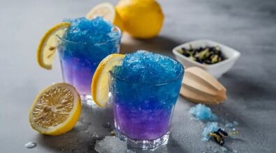 طرز تهیه لیموناد کهکشانی | این نوشیدنی تگری مخصوص گرمای تابستونه