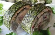 رولت کوکو سبزی به روش مجلسی و با طعم بسیار عالی + طرز تهیه 