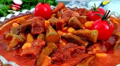 خورشت بامیه را چه جوری درست کنم؟ | طرز تهیه خورش بامیه 