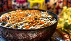 آش کلم برگ خوشمزه و مخصوص رو به روش تبریزیا بپز + طرز تهیه 