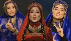 (ویدیو) اجرای متفاوت ترانه وطن، توسط جمعی از بازیگران زن با لباس سنتی