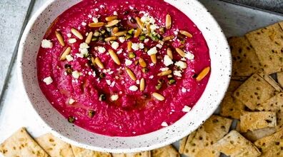 حمص لبو یک پیش غذای جذاب و خوشمزه برای شب یلدا + فیلم